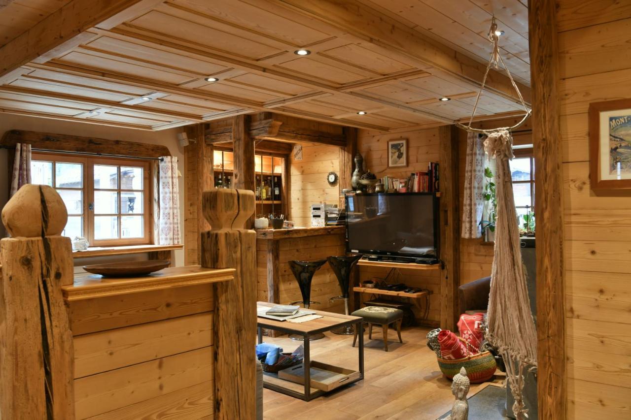 Le Vallorcin, Chalet Le Sizeray - Mont Blanc Валорсин Екстериор снимка